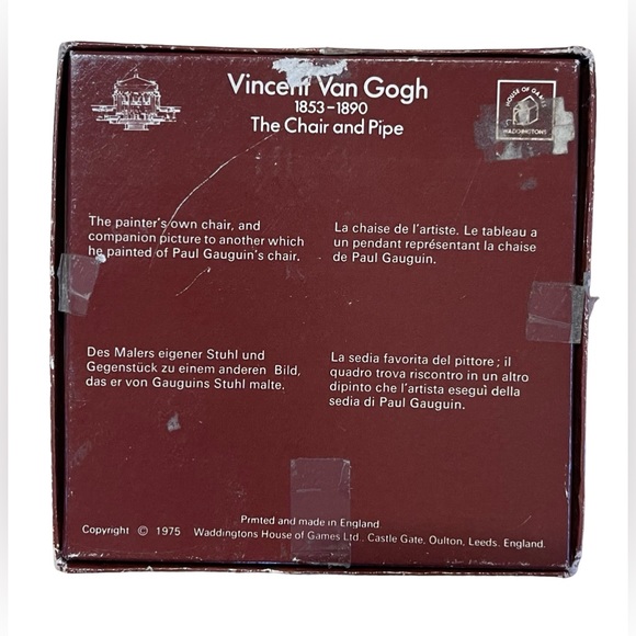 Vintage Waddington’s Tate Gallery Series 84 Piece Puzzle Vincent Van Gogh - Picture 4 of 4